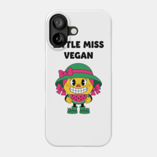 Little Miss Vegan Phone Case