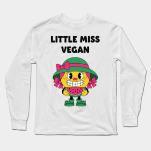 Little Miss Vegan Long Sleeve T-Shirt