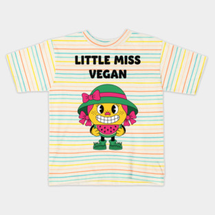 Little Miss Vegan Kids T-Shirt