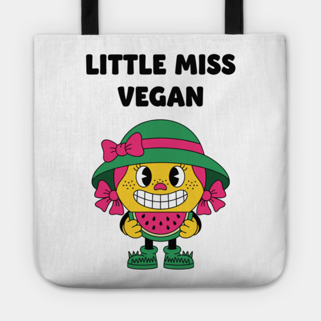 Little Miss Vegan Tote by enrynz