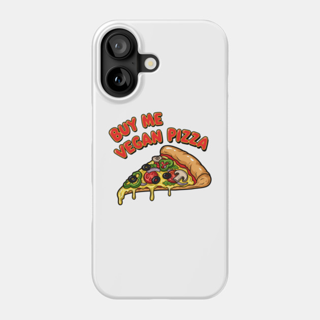 Buy Me Vegan Pizza Phone Case by enrynz