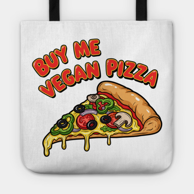 Buy Me Vegan Pizza Tote by enrynz