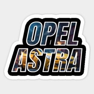 OPEL ASTRA Sticker