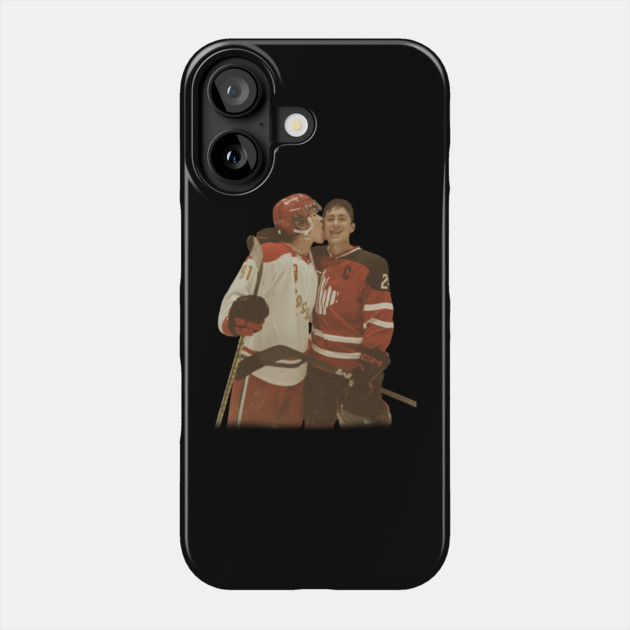 Heated-Rivalry Romance Hockey Couple Phone Case by Kiara_digital