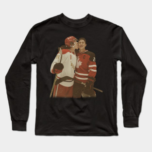 Heated-Rivalry Romance Hockey Couple Long Sleeve T-Shirt