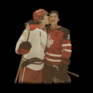 Heated-Rivalry Romance Hockey Couple Sticker
