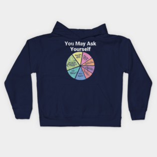 Vintage You May Ask Yourself Kids Hoodie