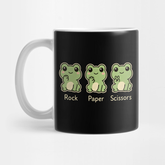 Rock Paper Scissors Frog – Cute Frog Game Humor by MakerMind8.2