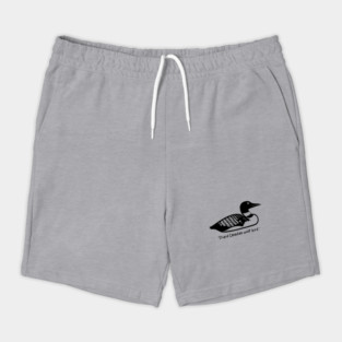 Heated Rivalry Loon Canadian Wolf Bird Shorts
