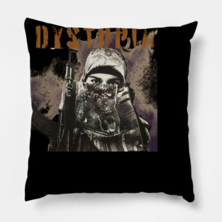 Dystopia - Tariik #9166 Pillow