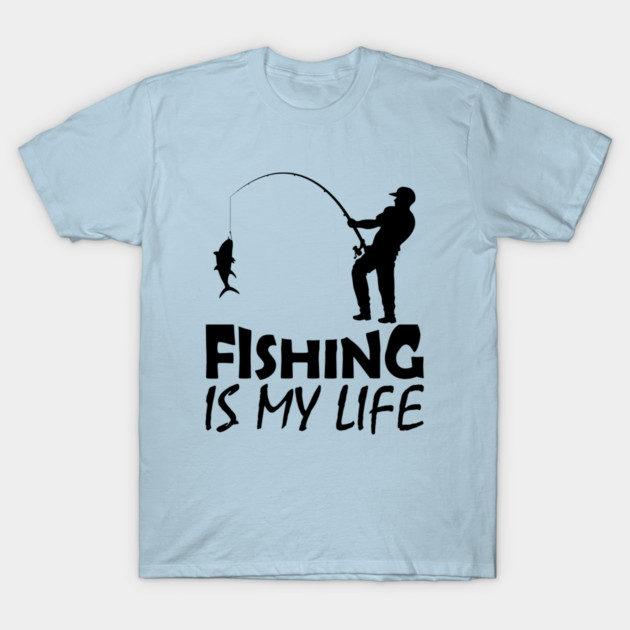 Passion for Fishing | Outdoor Adventure Enthusiast T-Shirt by Creatifly Graphic Tees