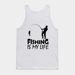 Passion for Fishing | Outdoor Adventure Enthusiast Tank Top