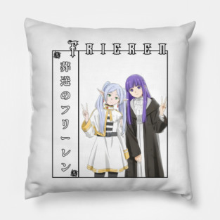 Anime Elf Sorceress – Fantasy Magic Girl Illustration Pillow