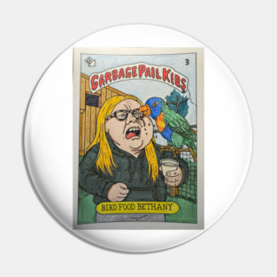 Bird Food Bethany Garbage Pin