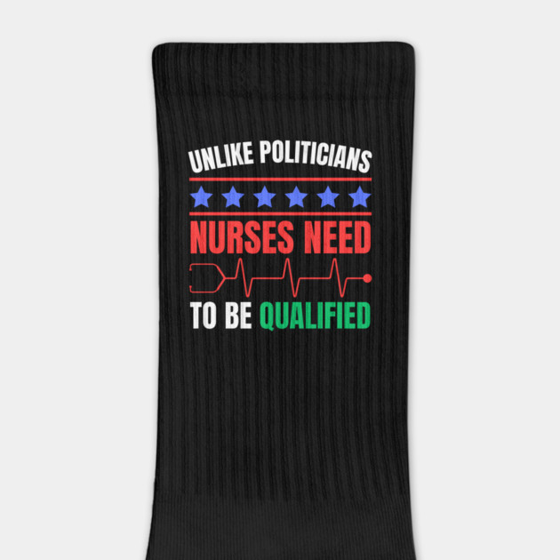 Nurses Deserve Respect - Qualified and Essential by Creatifly Graphic Tees