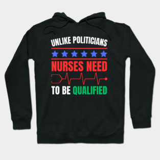 Nurses Deserve Respect - Qualified and Essential Hoodie