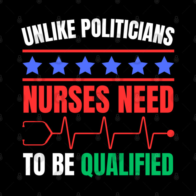 Nurses Deserve Respect - Qualified and Essential by Creatifly Graphic Tees