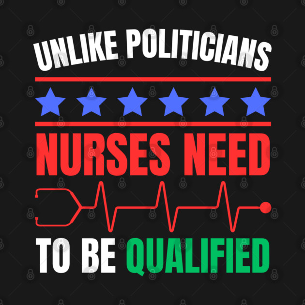 Nurses Deserve Respect - Qualified and Essential by Creatifly Graphic Tees