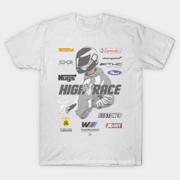 High Racer T-Shirt by Wrongteeshirt