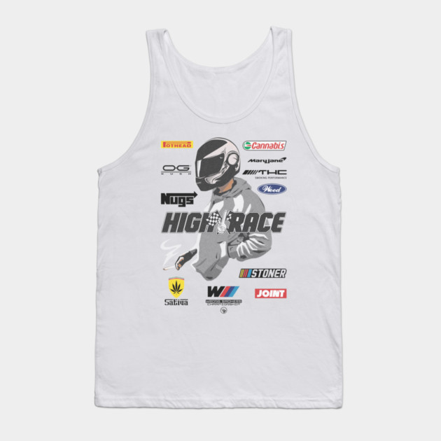 High Racer Tank Top by Wrongteeshirt
