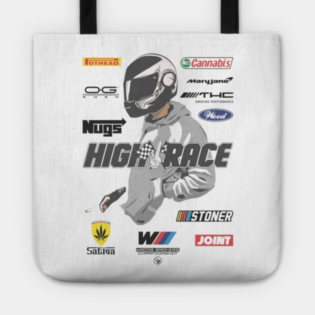 High Racer Tote by Wrongteeshirt