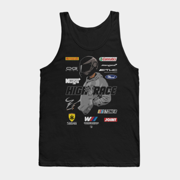 Racing High Tank Top by Wrongteeshirt