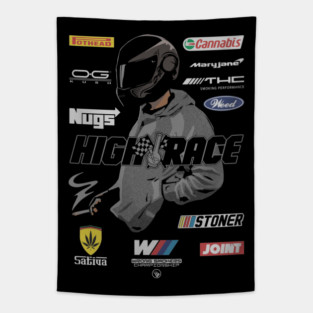 Racing High Tapestry