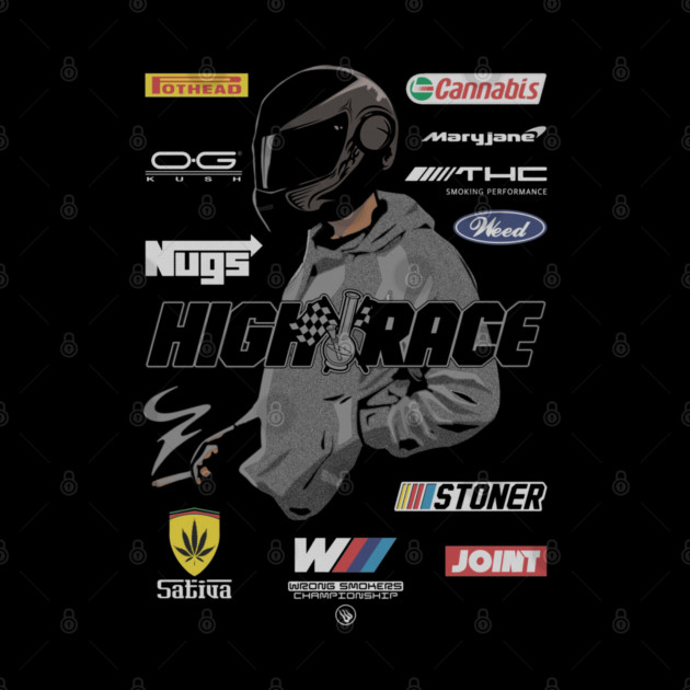 Racing High by Wrongteeshirt