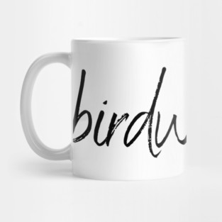 Birdwatcher handwritten Mug