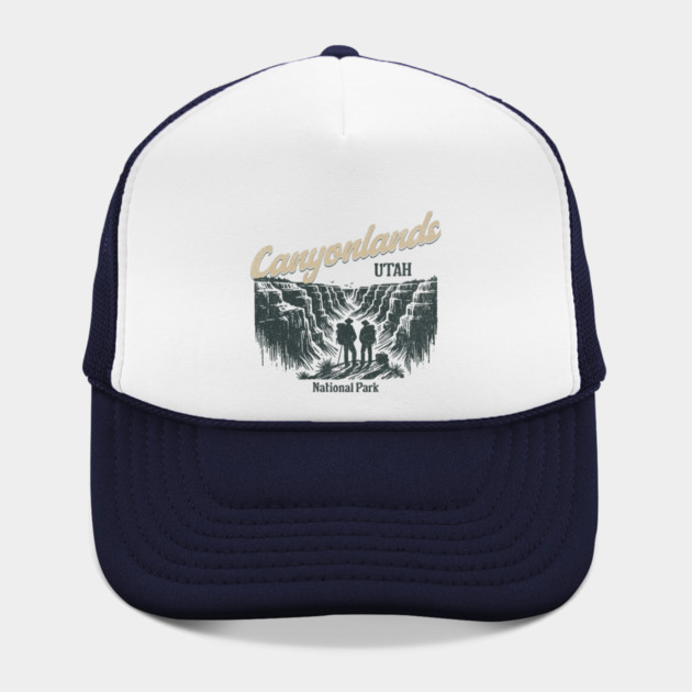 Canyonlands National Park Vintage Hiker, Utah Souvenir Design by Pixel Threads 