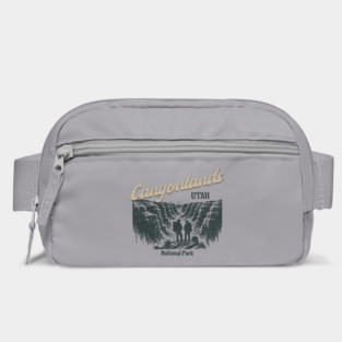 Canyonlands National Park Vintage Hiker, Utah Souvenir Design Bag