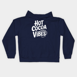 Hot Cocoa Vibes Kids Hoodie
