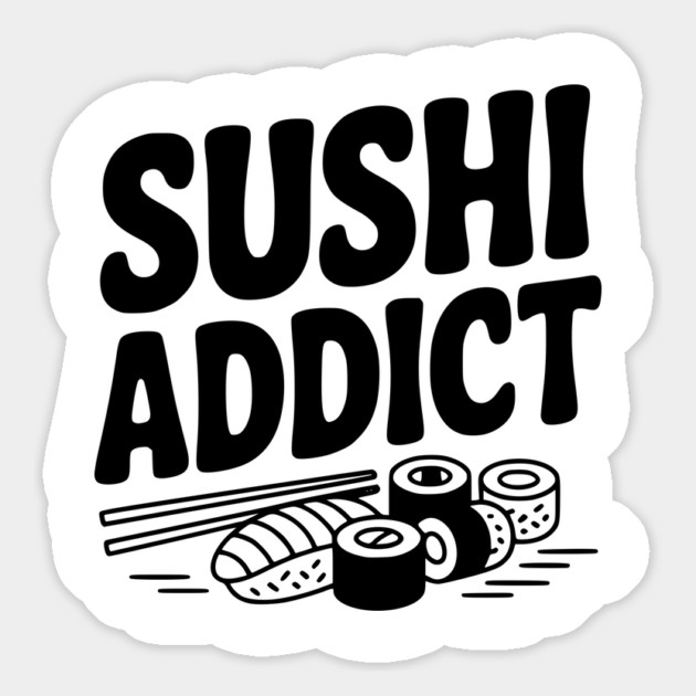 Sushi Addict Magnet by Frank Ring