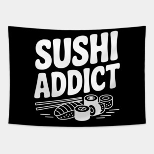 Sushi Addict Tapestry