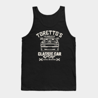 Toretto's garage Tank Top