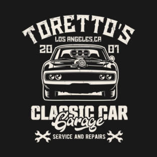 Toretto's garage T-Shirt