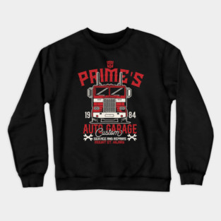 Prime's Auto garage Crewneck Sweatshirt