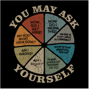 YOU-MAY-ASK-YOURSELF-VINTAGE Posters and Art