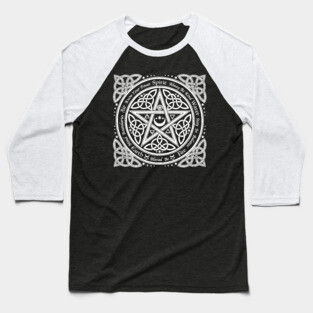 Good Witch Pentagram Baseball T-Shirt