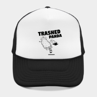 Trashed Panda Drunk Raccon Hat
