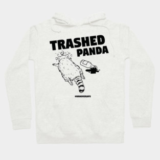 Trashed Panda Drunk Raccon Hoodie
