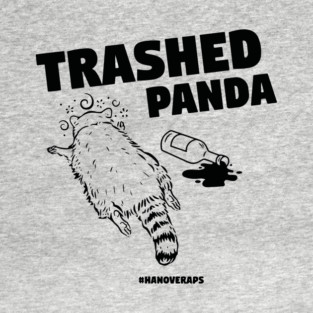 Trashed Panda Drunk Raccon T-Shirt