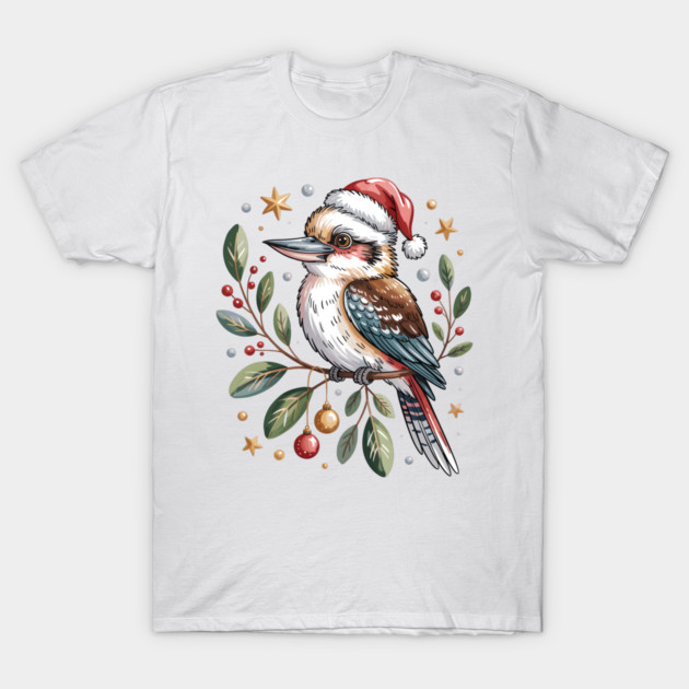 Xmas-Kookaburra T-Shirt by JessArty