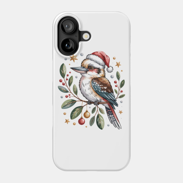 Xmas-Kookaburra Phone Case by JessArty