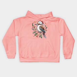 Xmas-Kookaburra Kids Hoodie