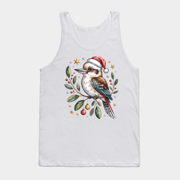 Xmas-Kookaburra Tank Top by JessArty