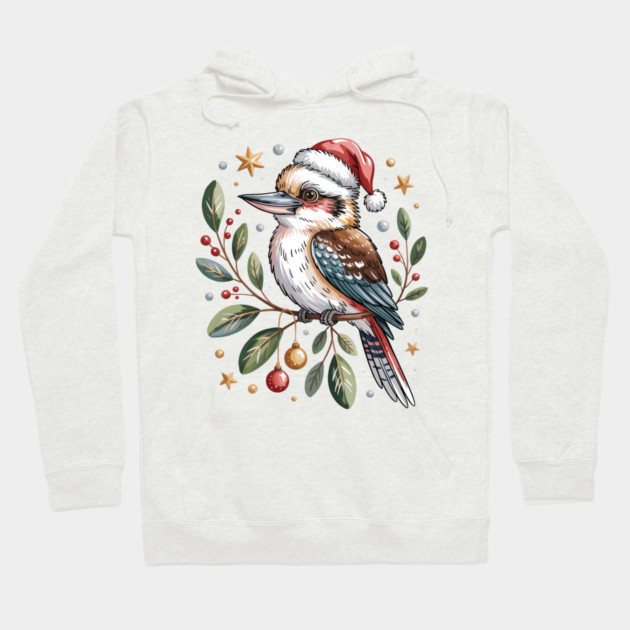 Xmas-Kookaburra Hoodie by JessArty