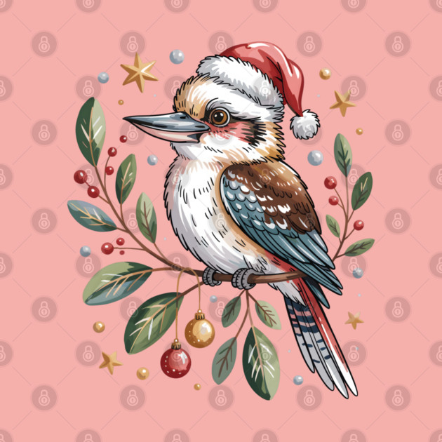 Xmas-Kookaburra by JessArty