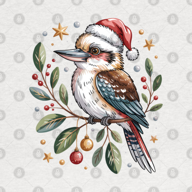 Xmas-Kookaburra by JessArty