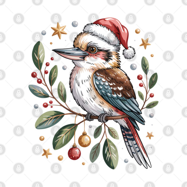 Xmas-Kookaburra by JessArty